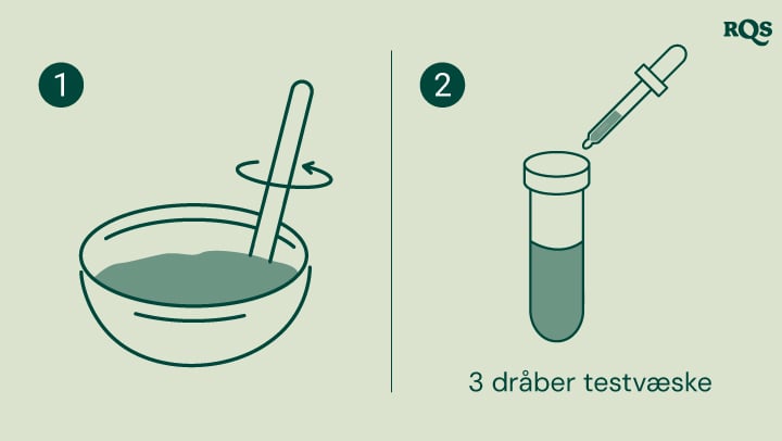 Hvordan tester du jordens pH Trin-for-trin guide til at teste pH i jorden: bland jorden med vand i en skål, tilsæt 3 dråber testvæske i et reagensglas. Reagensglasset viser neutral pH 7,0, hvilket er ideelt til havearbejde og plantehelse.